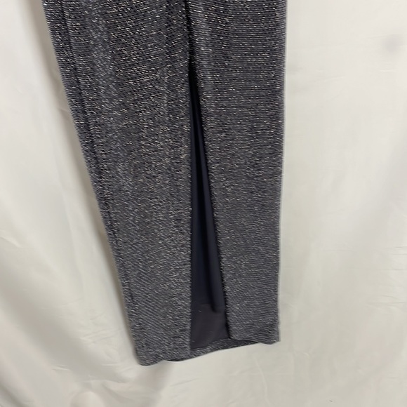 X by Xscape Women's Cowlneck Open-Back Sequined Gown Grey Size 4 - Picture 11 of 14